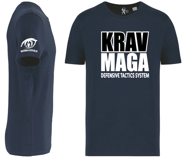 T-shirt KRAV MAGA Collection "TACTICS SYSTEM" - écoresponsable unisexe
