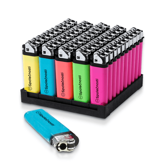 Briquet Jetable à pierre (impression comprise)