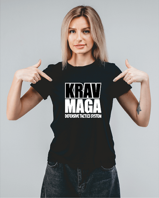 T-shirt KRAV MAGA Collection "TACTICS SYSTEM" - écoresponsable unisexe