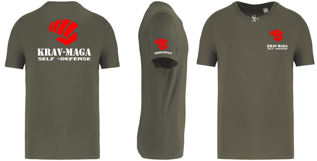 T-shirt KRAV MAGA Collection "SELF-DEFENSE" - écoresponsable unisexe