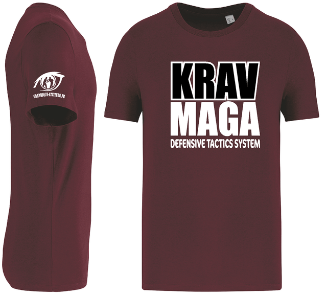 T-shirt KRAV MAGA Collection "TACTICS SYSTEM" - écoresponsable unisexe