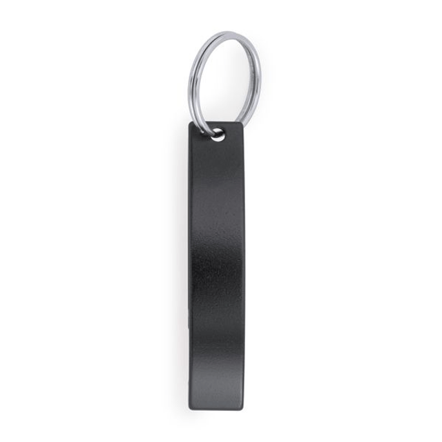 Porte-clés ouvre-bouteille en aluminium.(gravure comprise)